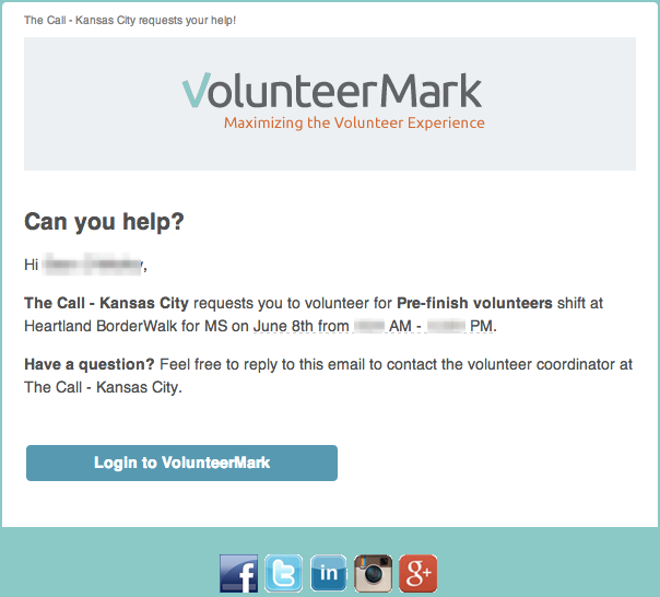 Invitation emails from nonprofits Invitation emails from nonprofits
